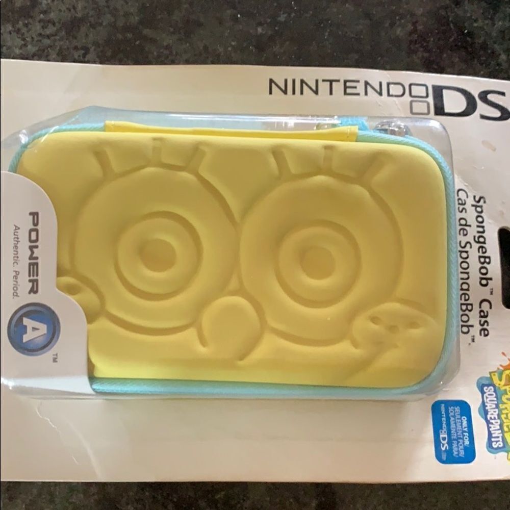 NINTENDO DS  SPONGE BOB  CASE